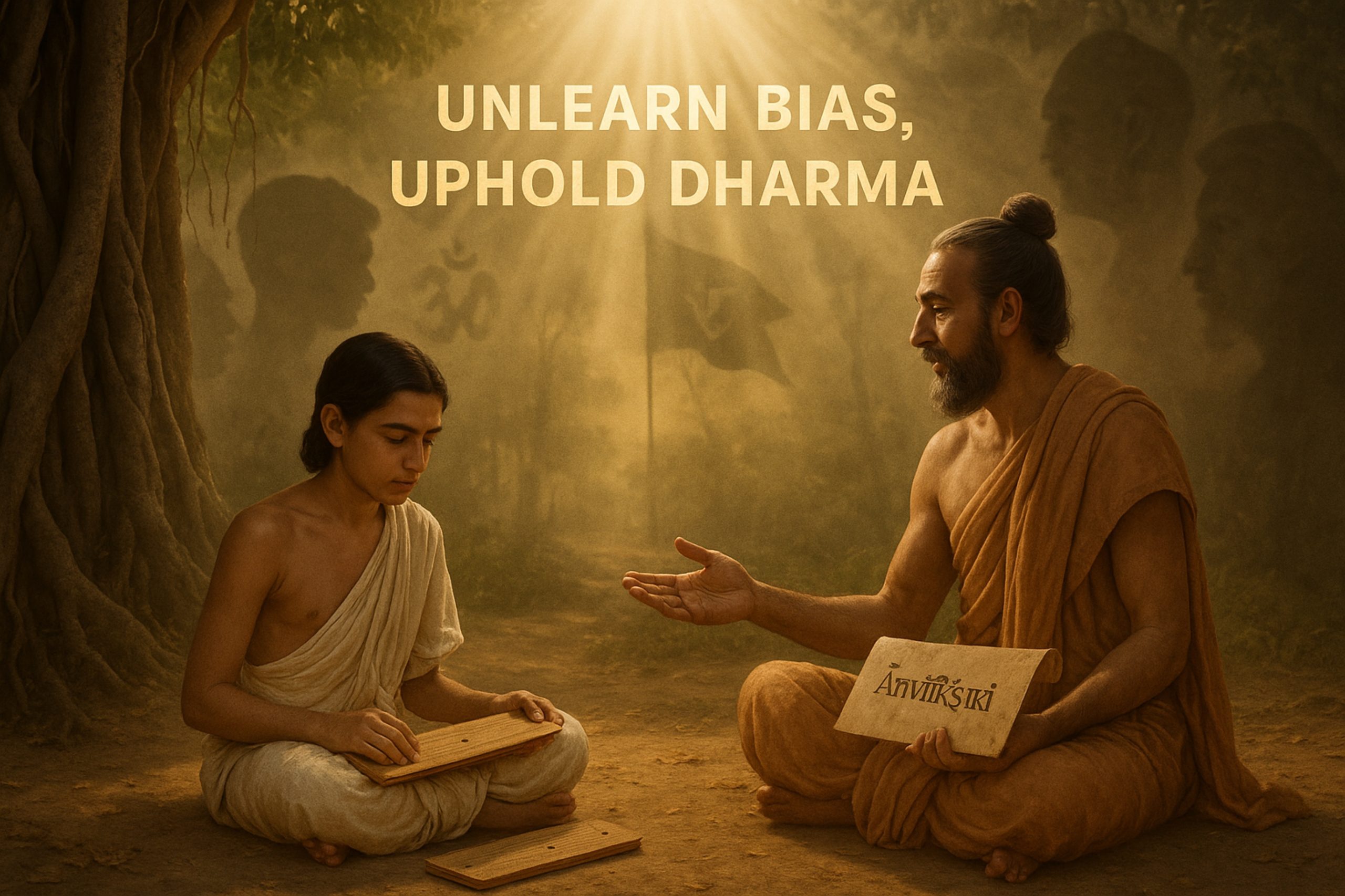 Unlearn Bias, Uphold Dharma