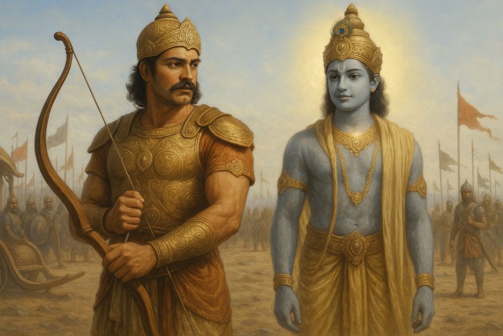Time is not truly divided into past, present, and future—our lives are shaped by all three at once. By understanding the time factor and its master, Lord Krishna, we can live with clarity and fearlessness.
