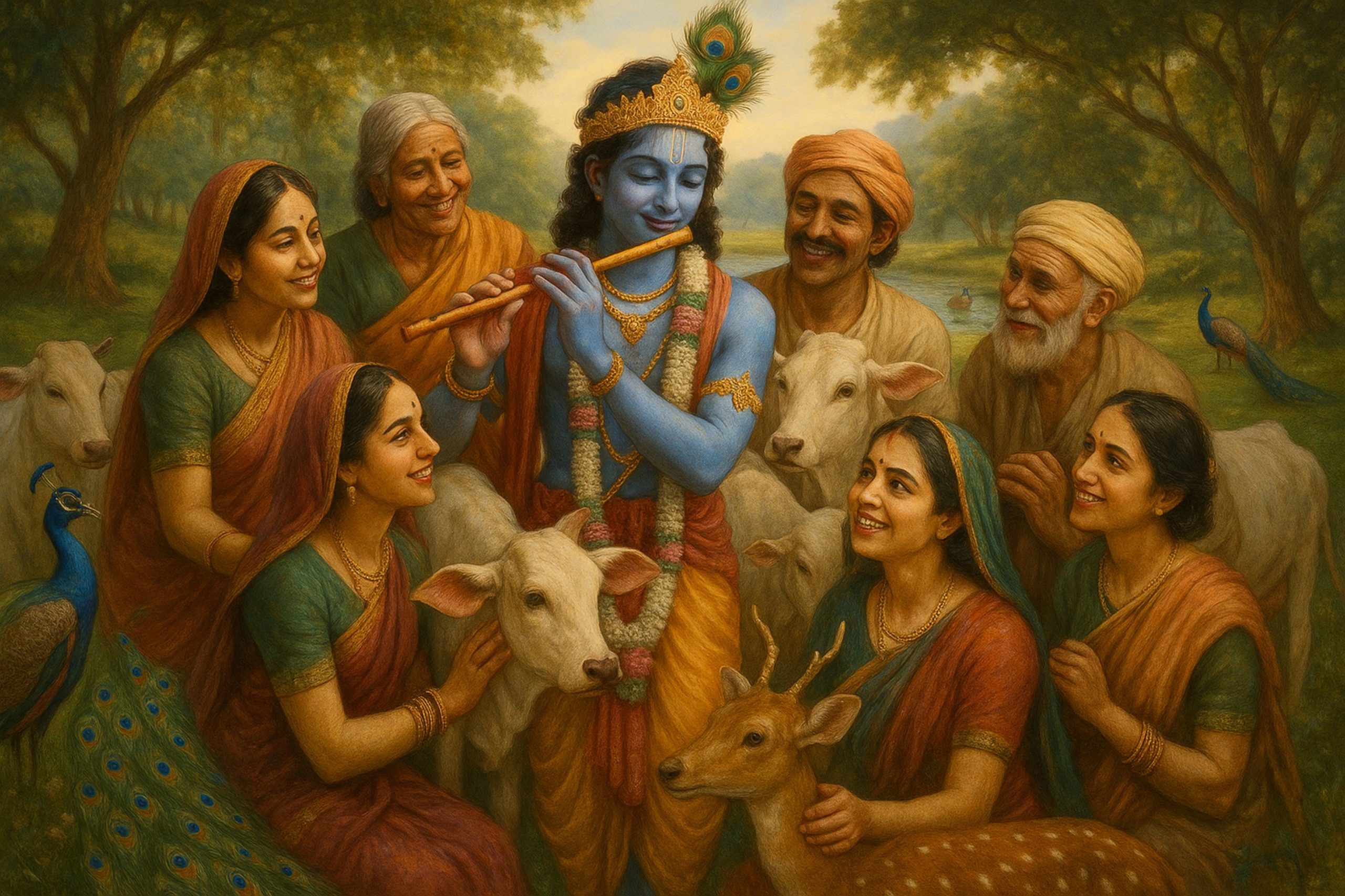 Sri Krishna: The Divine Source of Unconditional Love
