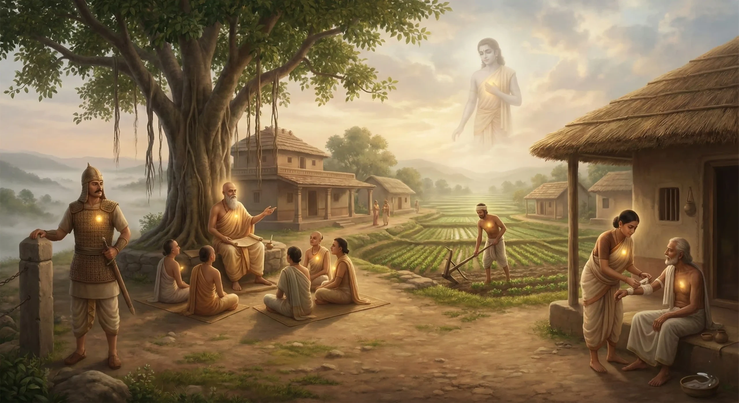 Dharma, Faith, and the Architecture of Human Life