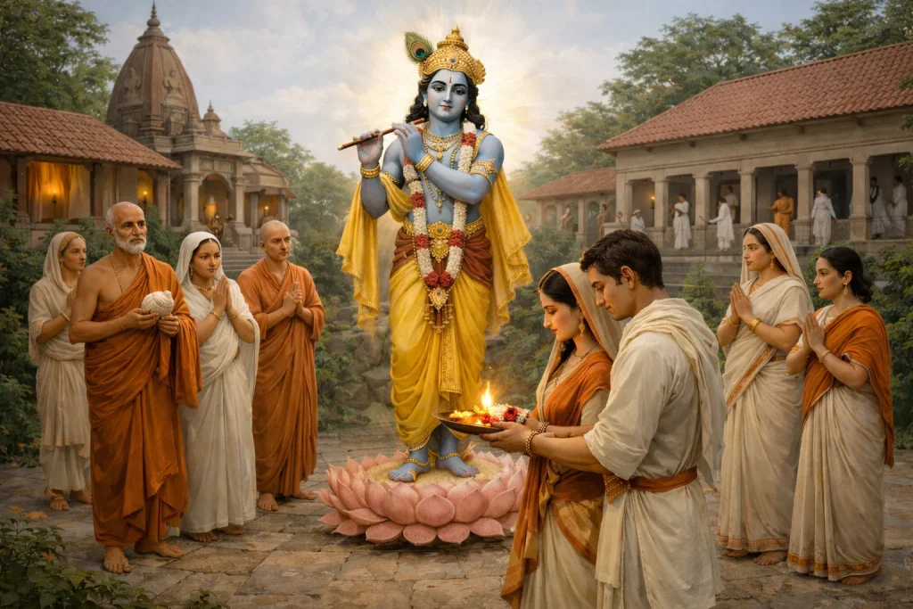 A clear exposition by HDG Bhakti Siddhanta Sarasvati Thakur Prabhupada on varnashrama as a God-centered social order, where marriage and household life exist solely for service to Krishna under the guidance of the Guru.